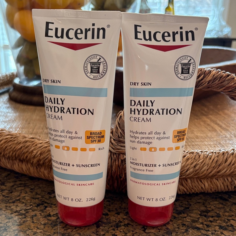 Eucerin Daily Hydration Cream Bundle with SPF 30
